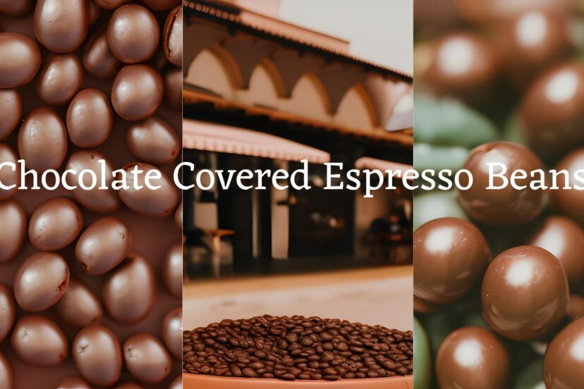 Chocolate covered espresso beans