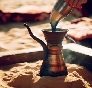 Turkish coffee sand