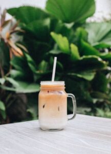 vegan brown sugar shaken espresso