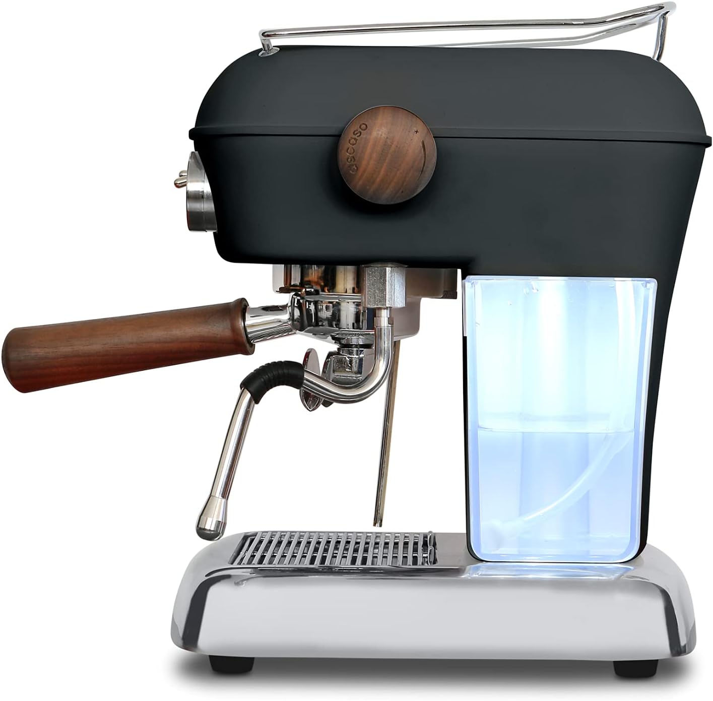 Ascaso Dream PID Programmable Home Espresso Machine w/Volumetric Controls, 120V (Anthracite)