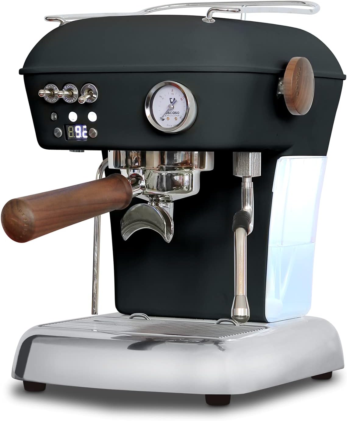 Ascaso Dream PID Programmable Home Espresso Machine w/Volumetric Controls, 120V (Anthracite)