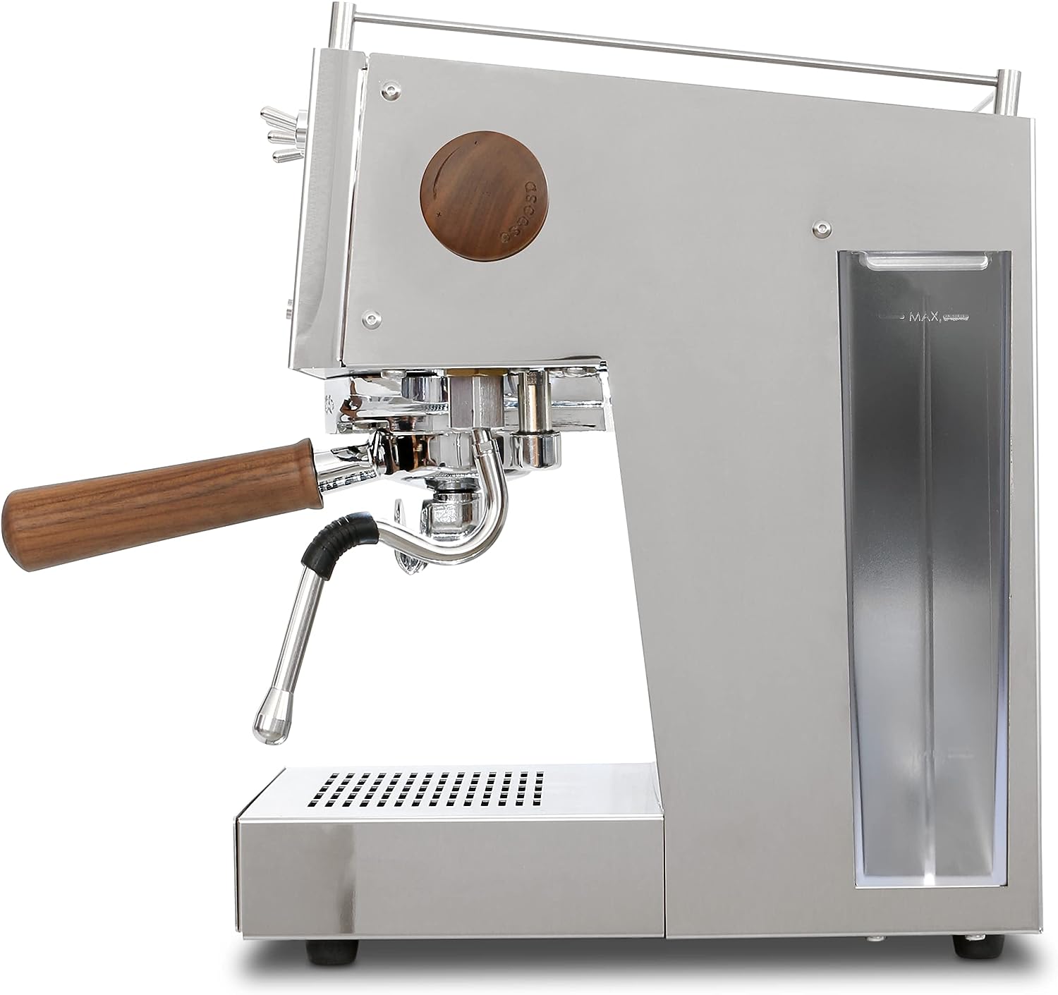 Ascaso Steel DUO PID, Programmable Espresso Machine w/Volumetric Controls, Dual Thermoblock, 120V (Stainless Steel)