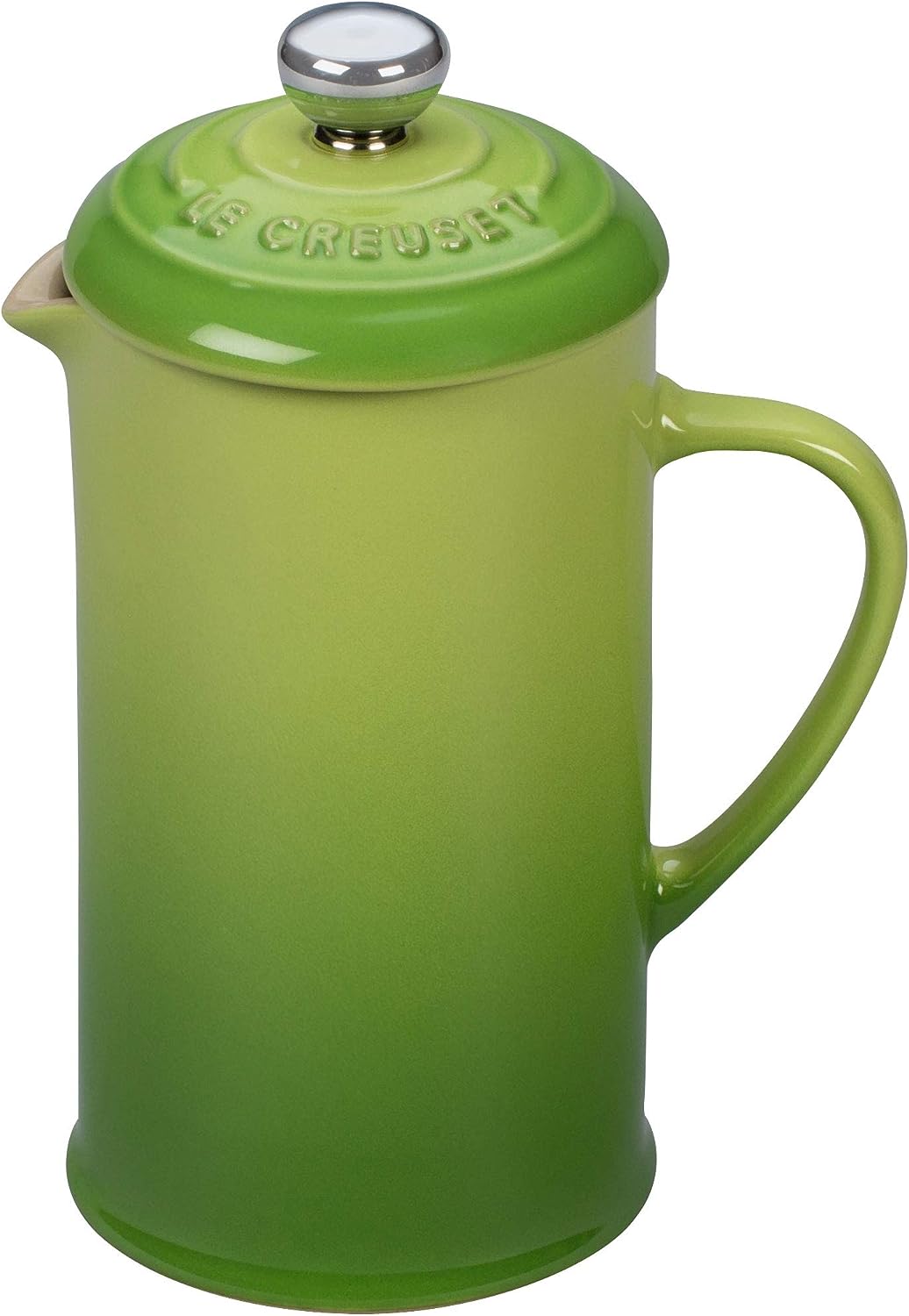 Le Creuset PG8200-054P Stoneware Petite French Press, 12 oz, Palm