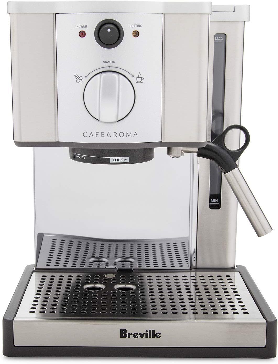 Breville ESP8XL Cafe Roma Stainless Espresso Maker,1.2 liters Breville ESP8XL Cafe Roma Stainless Espresso Maker,1.2 liters