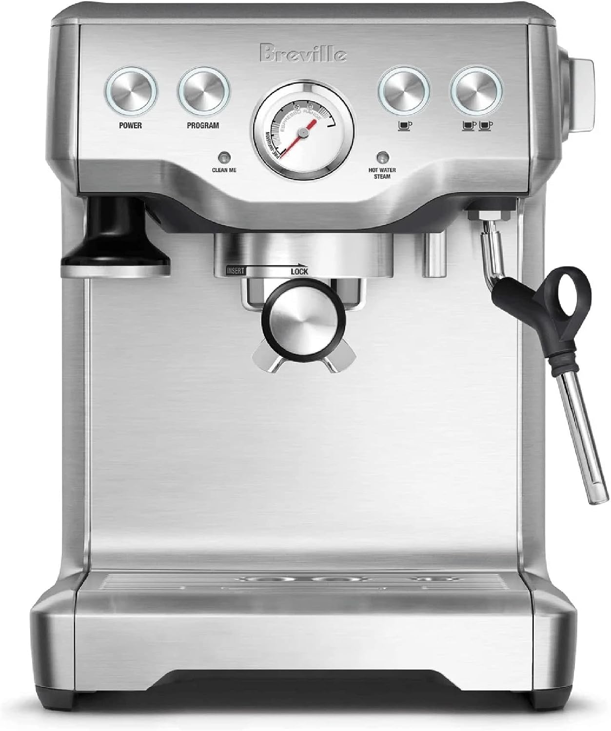 Breville Infuser Espresso Machine,61 ounces, Brushed Stainless Steel, BES840XL
