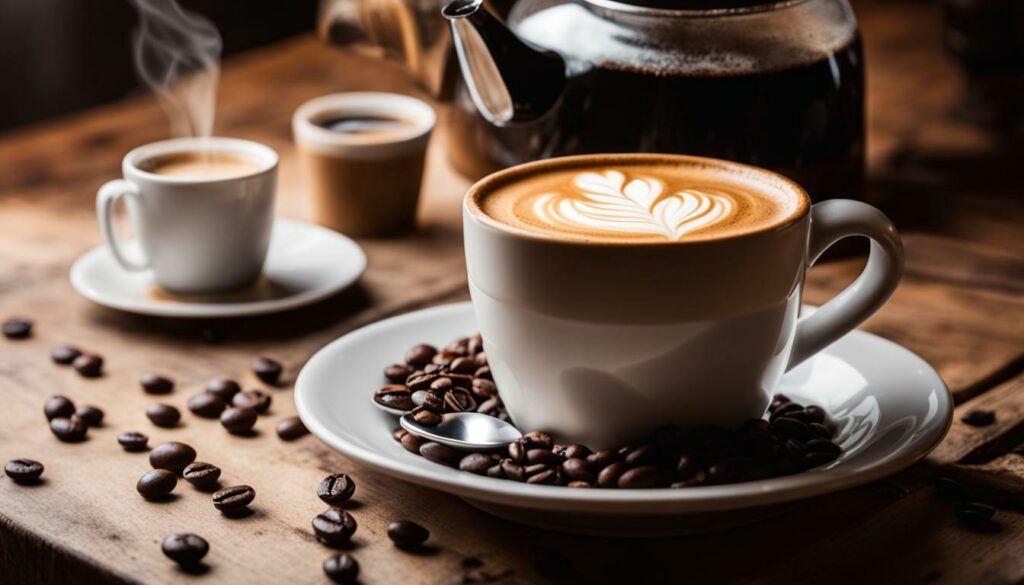 handcrafted breve coffee handcrafted breve coffee