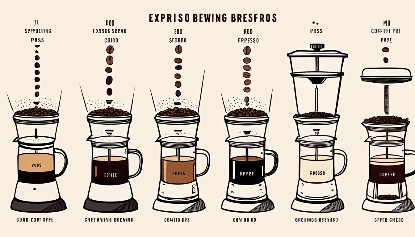 Grind size for different brewing methods