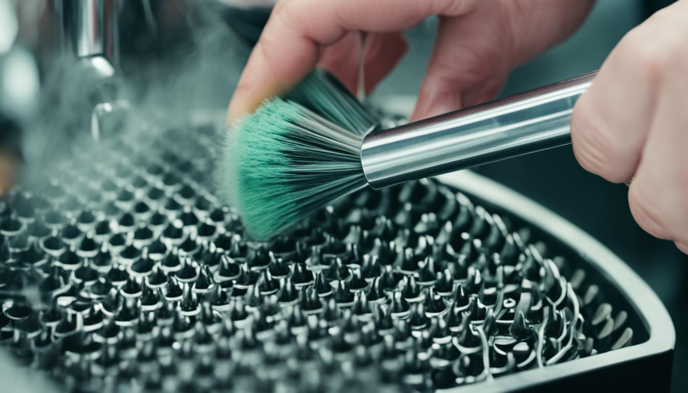 Espresso machine cleaning